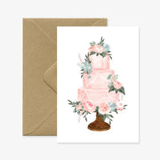 Congrats - Wedding Cake Card by Wild Lark