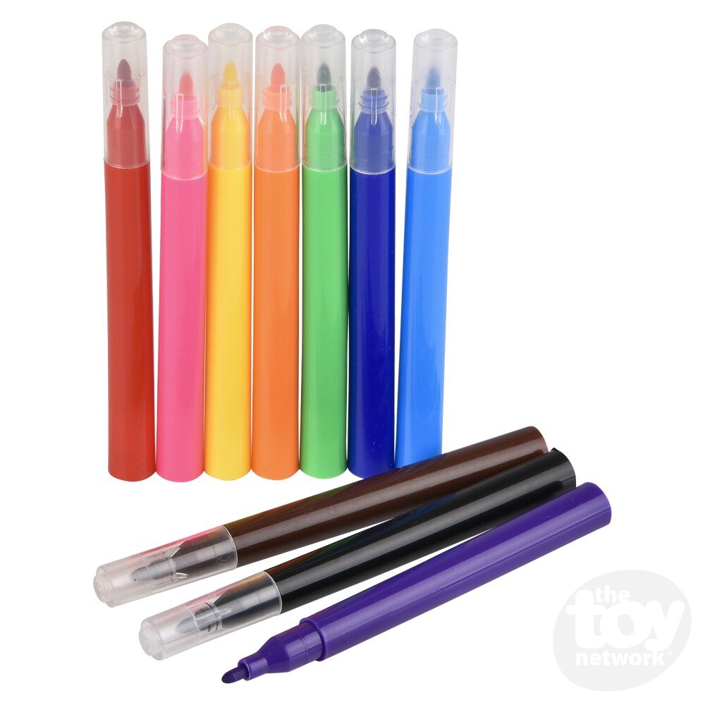 Markers Mini 10 Color Set 3.5" by Homeportonline