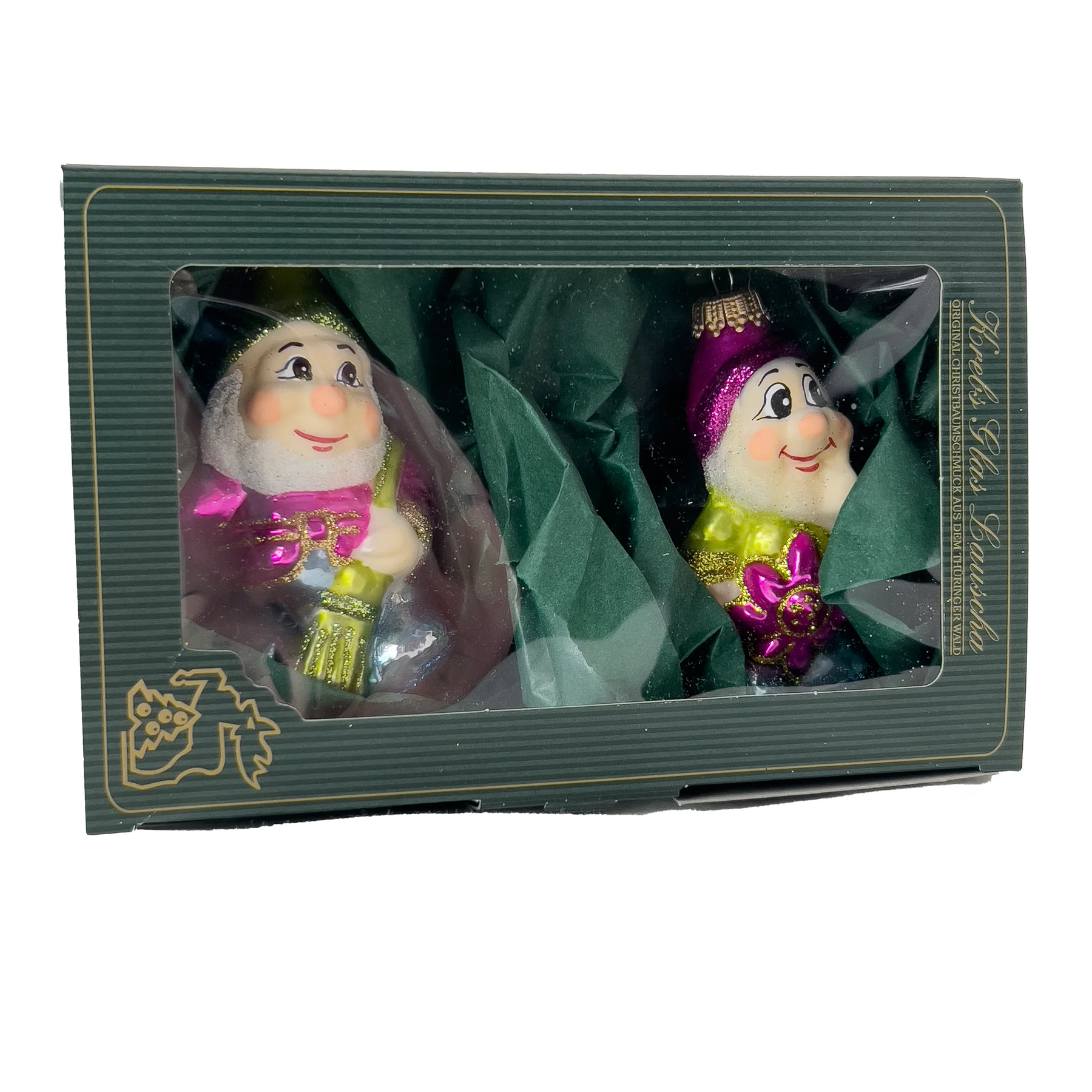 4-Inch Enchanted Gnomes - 2 Piece Set