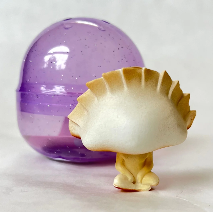 Gashapon Capsule Teen & Up Gyoza Mascot (Sold As An Individual Capsule) by Homeportonline