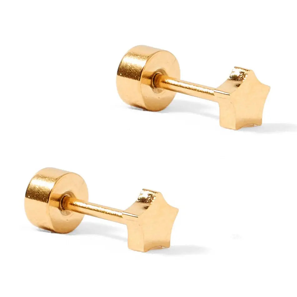 Linny Co Screw Back Stud Earrings