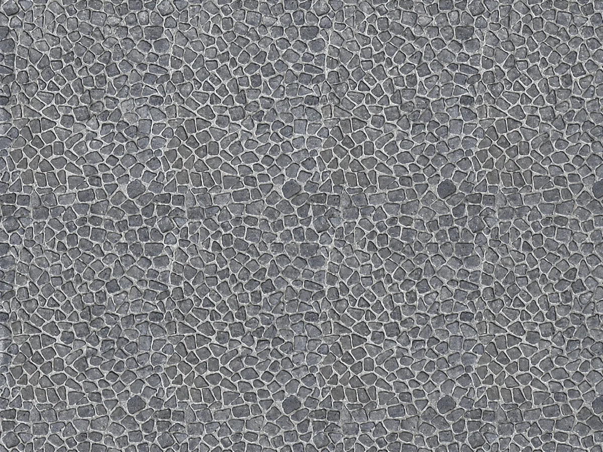 Grey Pavement Texture Sheet for Village Streets - 12 x 8 Inch