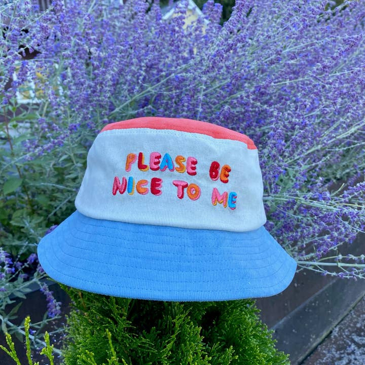 Please Be Nice To Me Bucket Hat