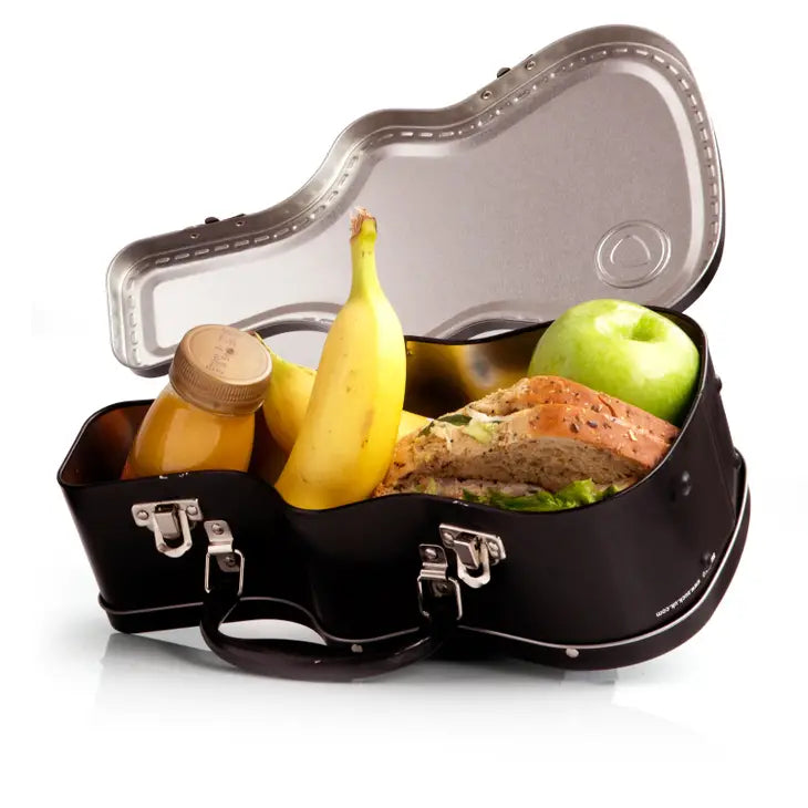 Tin Lunch Box - Rockstar Guitar Case by Homeportonline