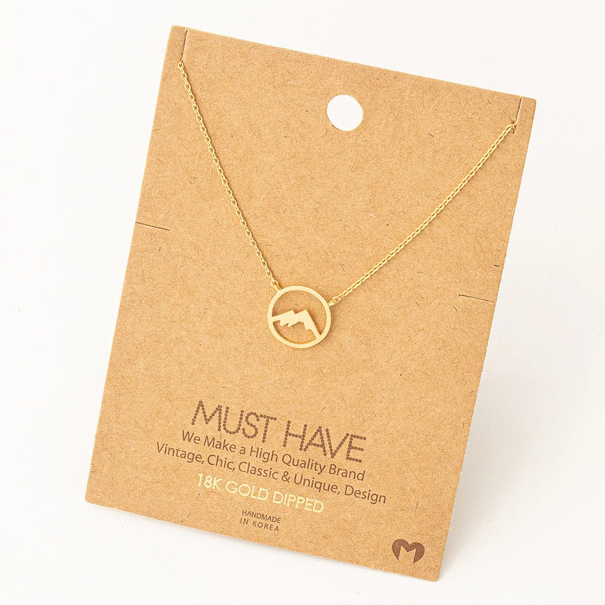 Fame Accessories Pendant Necklace