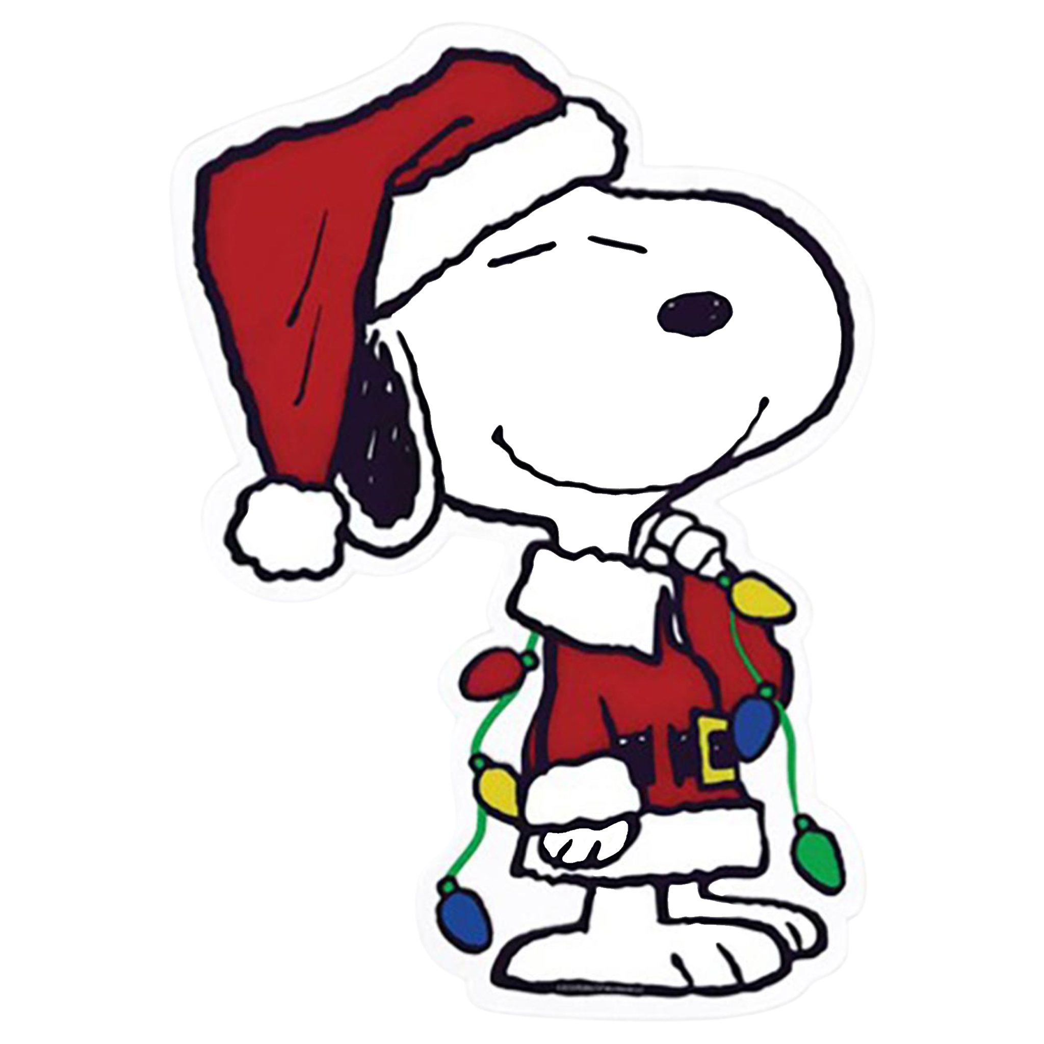 Peanuts 2-sided Window Cling -
