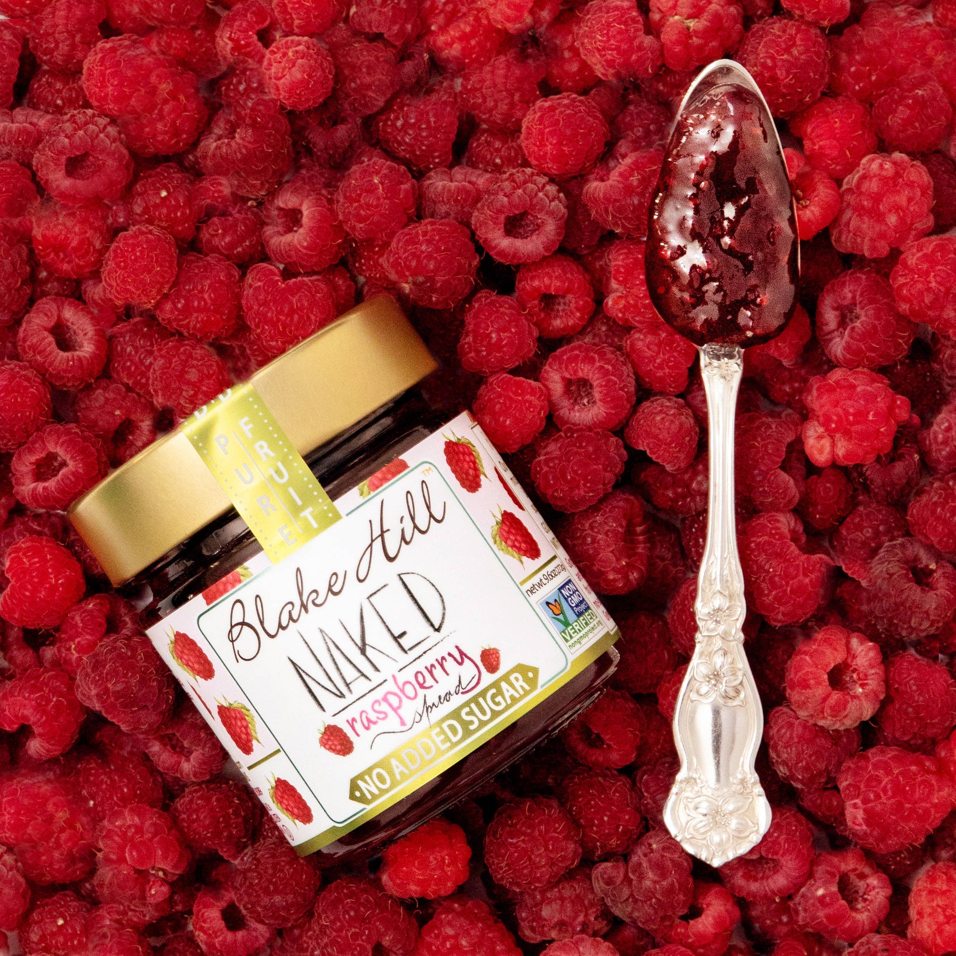 Blake Hill Preserves - Naked Raspberry Spread - No Sugar Added by SidePony Boutique