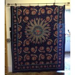 Tapestry Twin Size Celestial Napthol Blue by Homeportonline