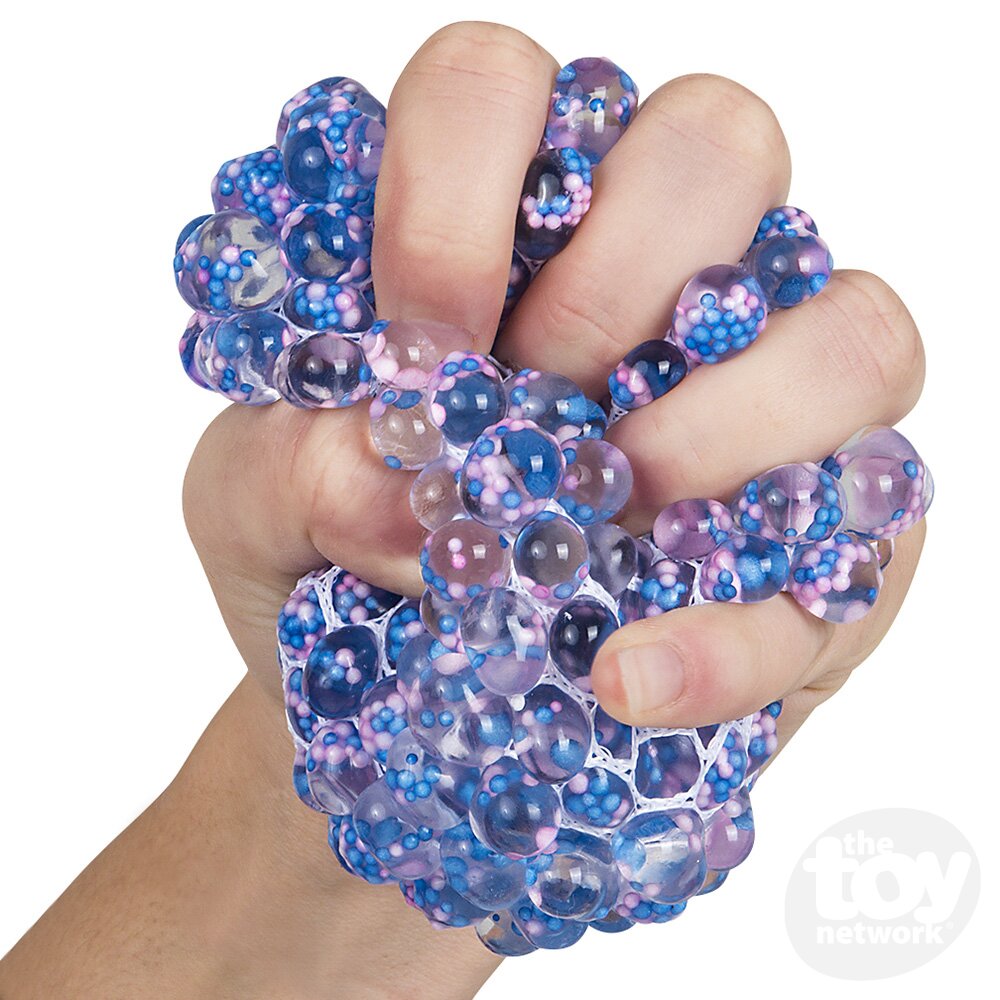 Squeezy Bead Mesh Ball 2.75" (Sold Individually) by Homeportonline