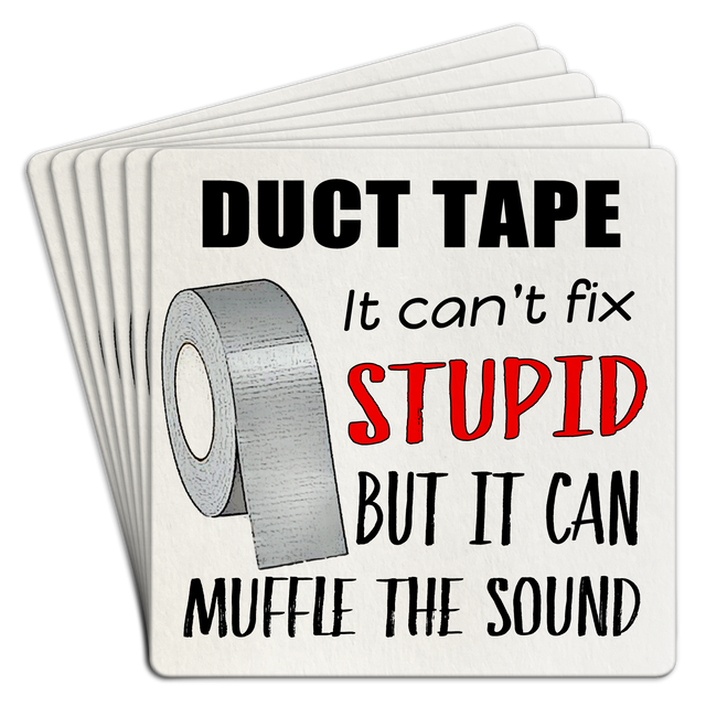 Bar Coaster | Duct tape by Homeportonline