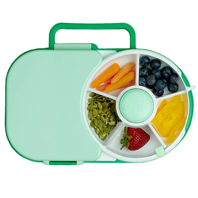 Gobe Kids Lunchbox with Snack Spinner