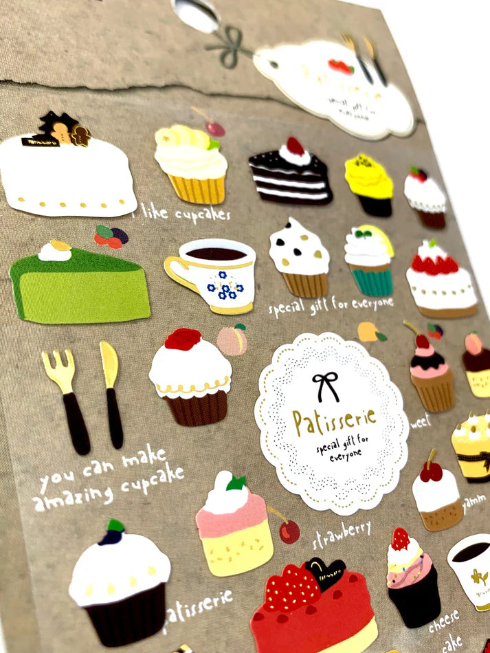 Stickers Patisserie Pastries by Homeportonline