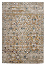 Great Zero Leopold Sand and Blue Rug 5ft x 7ft by Homeportonline