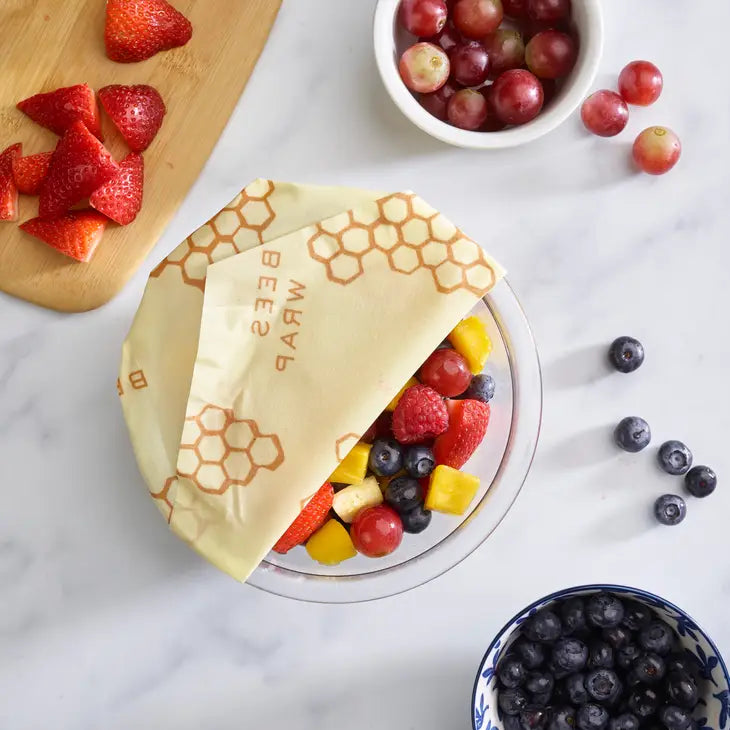 Bee's Wrap - Hexhugger™ Bowl Cover 3 Pack - Honeycomb by Wild Lark
