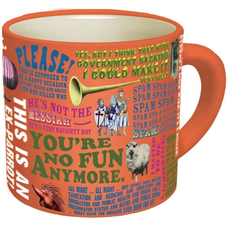 Monty Python Quotes Mug - Features Sayings From Your Favorite Films - Comes in a Fun Gift Box