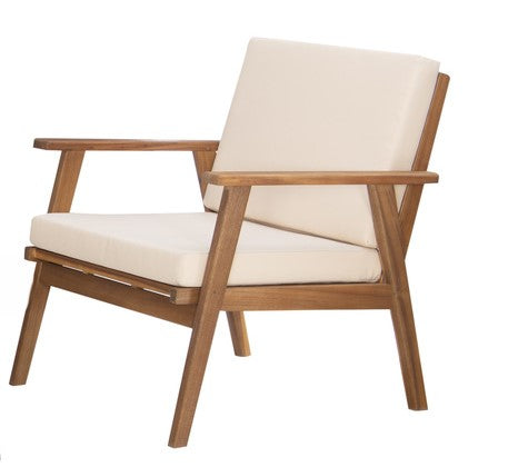 Cosgrove Acacia Wood Patio Chat Set Natural Cushion by Homeportonline