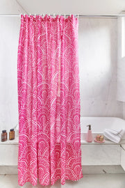 Shower Curtain - Joy - Pink by Homeportonline