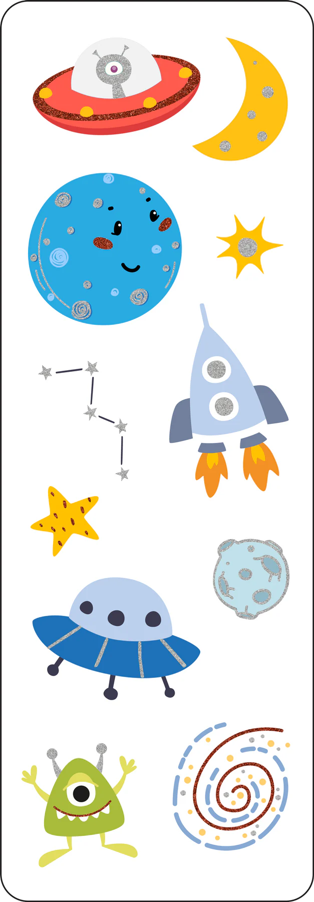 Sticker Set Lost In Space by Homeportonline