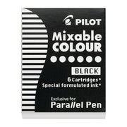 Pilot Parallel Pen Ink Refill  Black  6/Pkg.