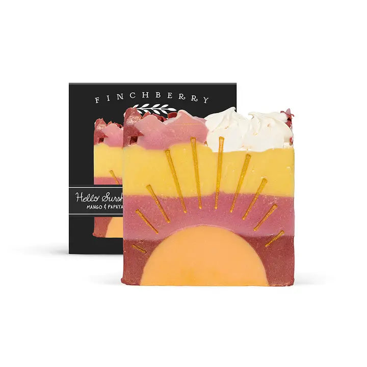FinchBerry Artisan Handcrafted Soap Boxed 4.5 oz (9 scents)
