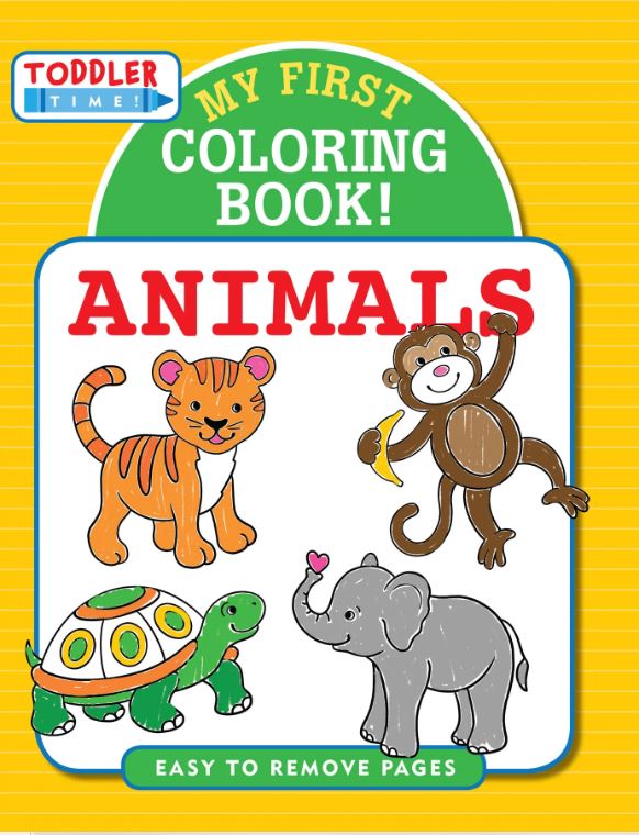 My First Coloring Book Animals by Homeportonline