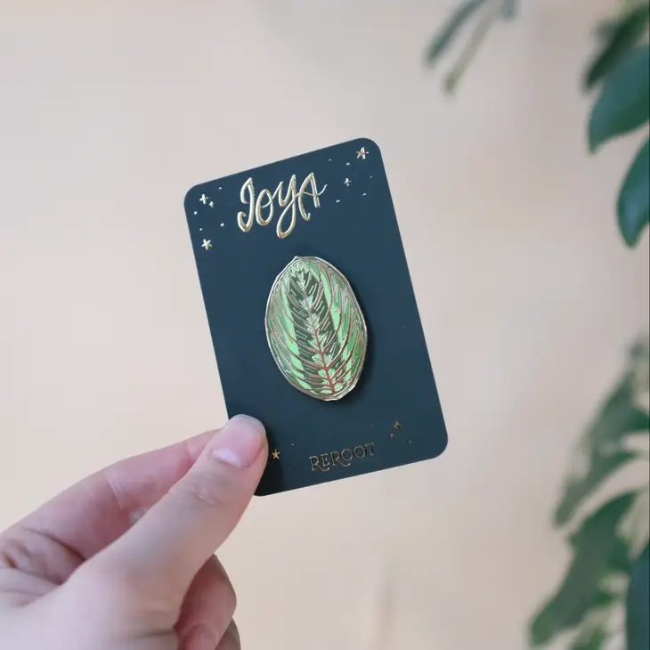 Maranta Enamel Pin by Wild Lark