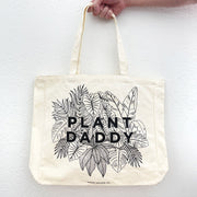 "Plant Daddy" Cream Tote Bag