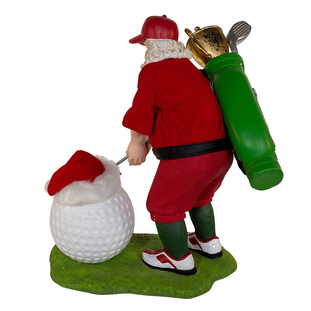 Fabriche Golfer Santa With Oversized Golf Ball