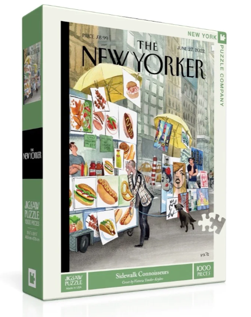 New Yorker Puzzle 1000 Piece Sidewalk Connoisseurs by Homeportonline