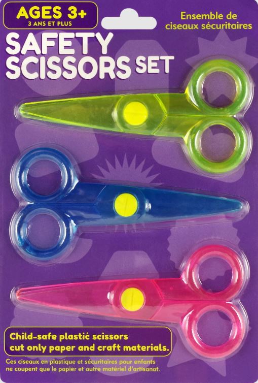 Scissors Set Safety Set of 3 by Homeportonline