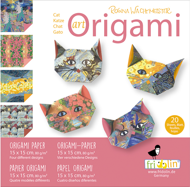Art Origami 15cm x 15cm Rosina Wachtmeister Cats by Homeportonline