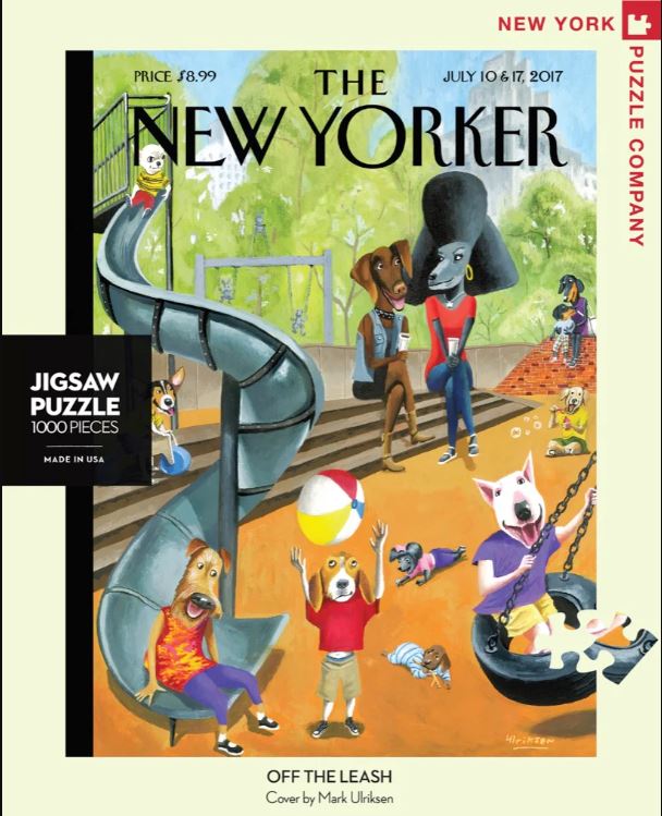 New Yorker Puzzle 1000 Piece Off The Leash by Homeportonline