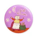 Krystan Saint Cat Pinback Button