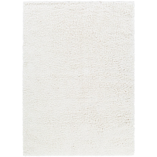 California Shag 5'3" X 7'3" Rug White by Homeportonline