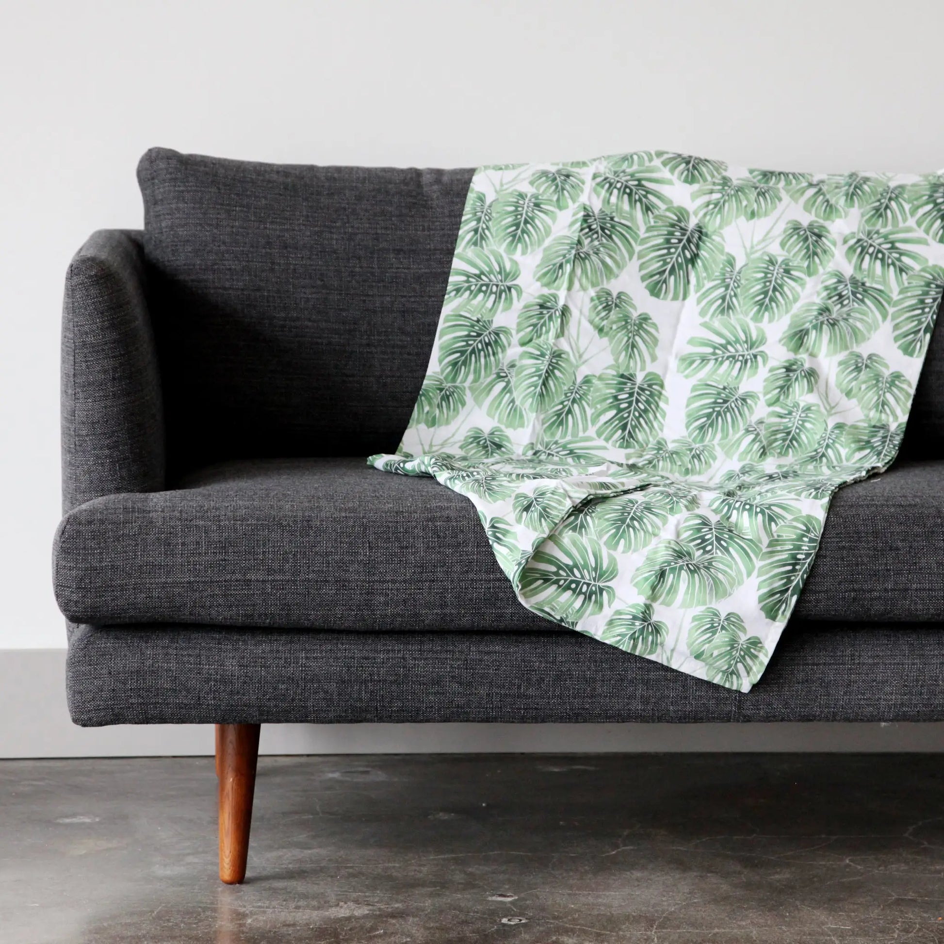Monstera Swaddle 48x48 inch by Wild Lark