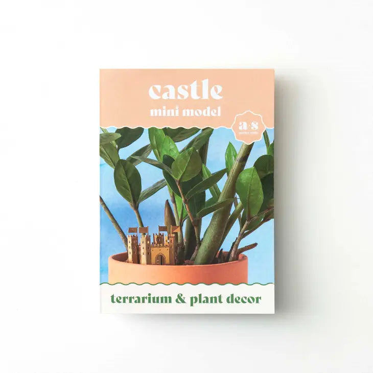 Sale!Mini Model Castle - Decorative Ornament Diy Kit