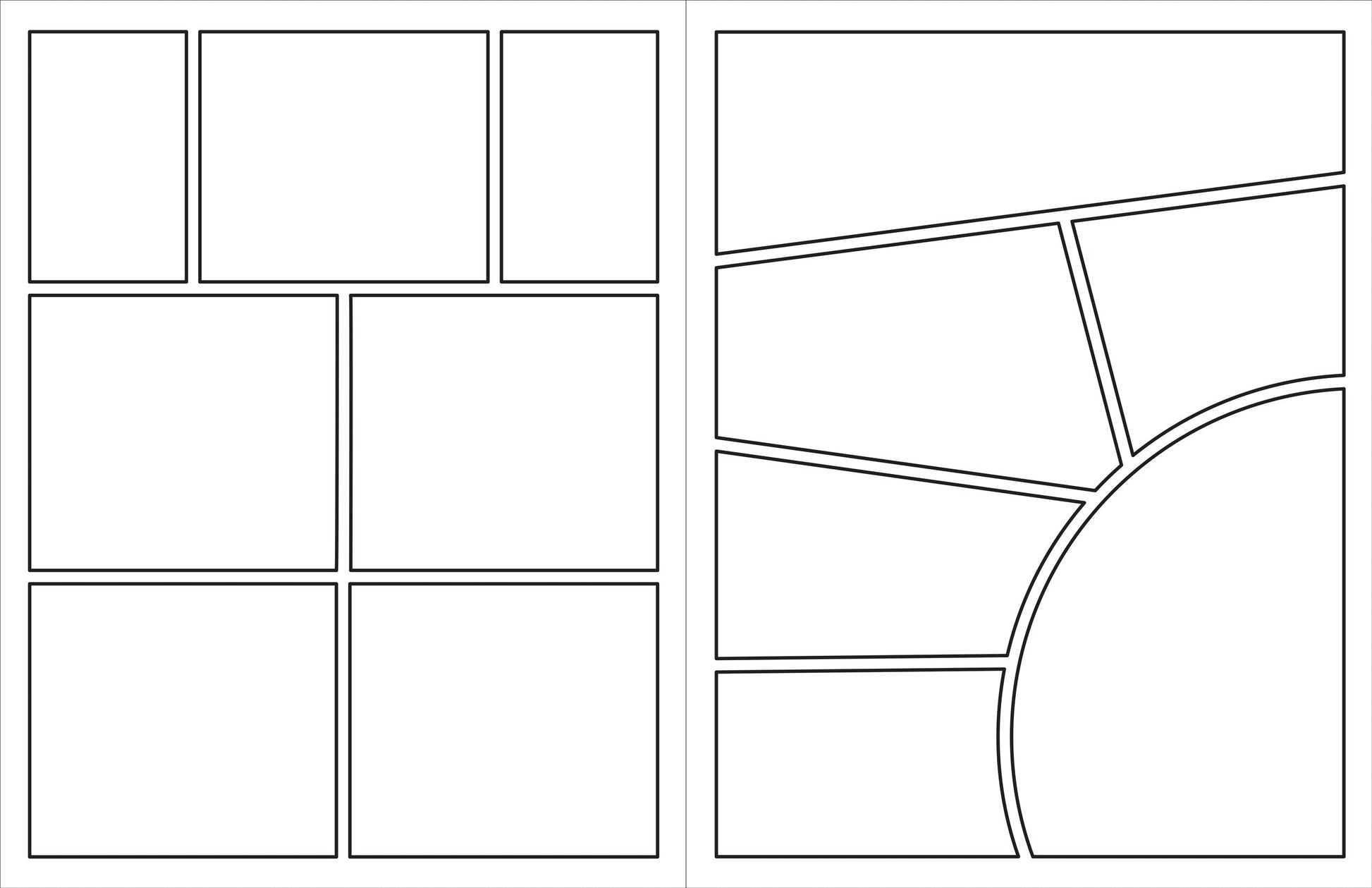 Art Center Blank Comic Book 64 Page by Homeportonline