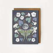 Luna Moth Blank Card