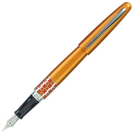 Pilot Metropolitan Retro Pop Fountain Pen - Orange - Fine Point