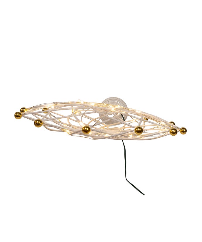 Radiant 12-Point Lighted Star Treetop - 14.5 Inches
