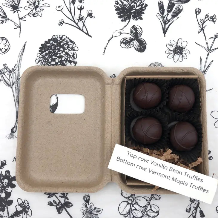 4 Piece Dark Chocolate Truffles