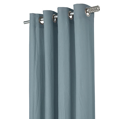 Harmony Grommet Top Panel 52" x 63" Blue by Homeportonline