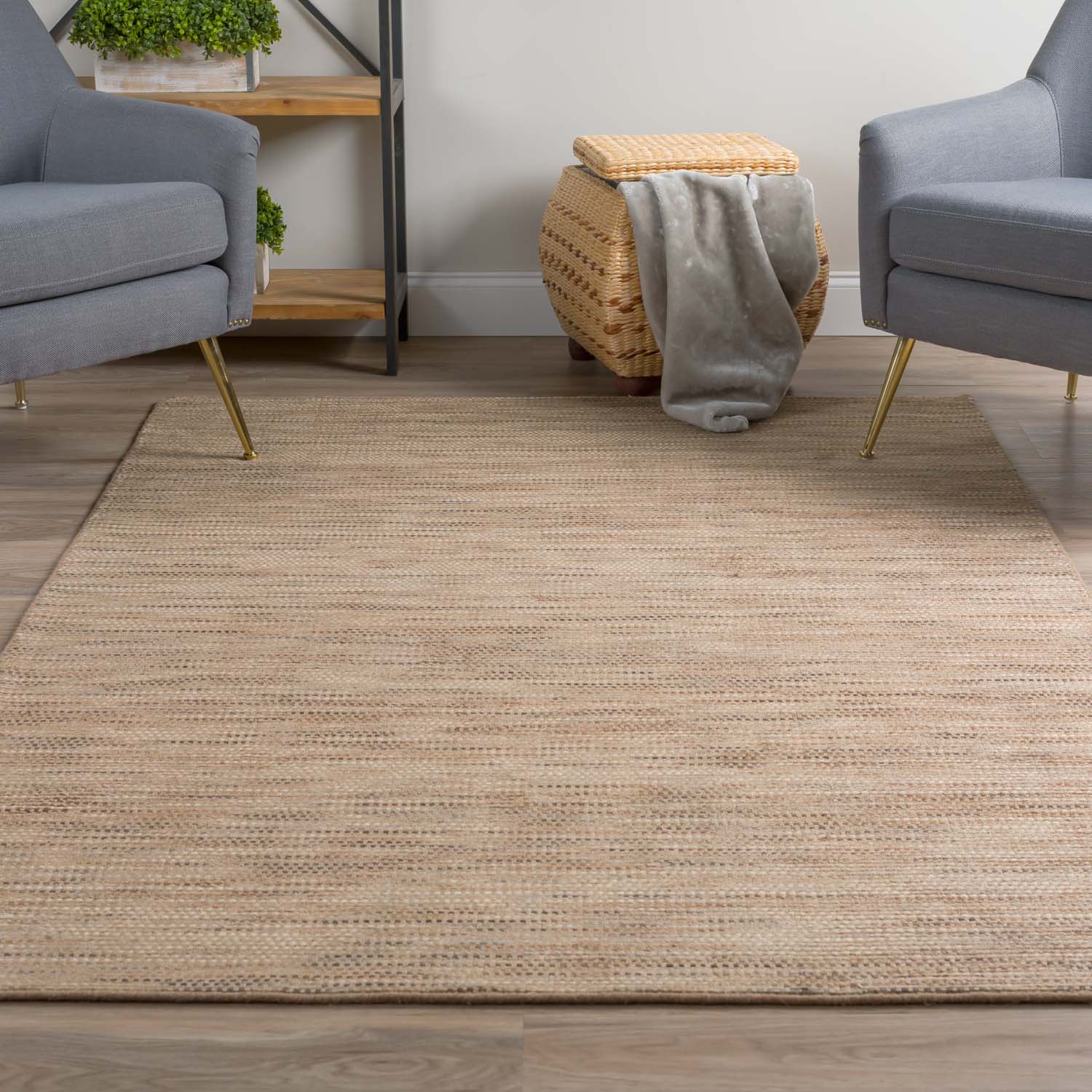 Zion 5' X 7'6" Rug Chocolate by Homeportonline