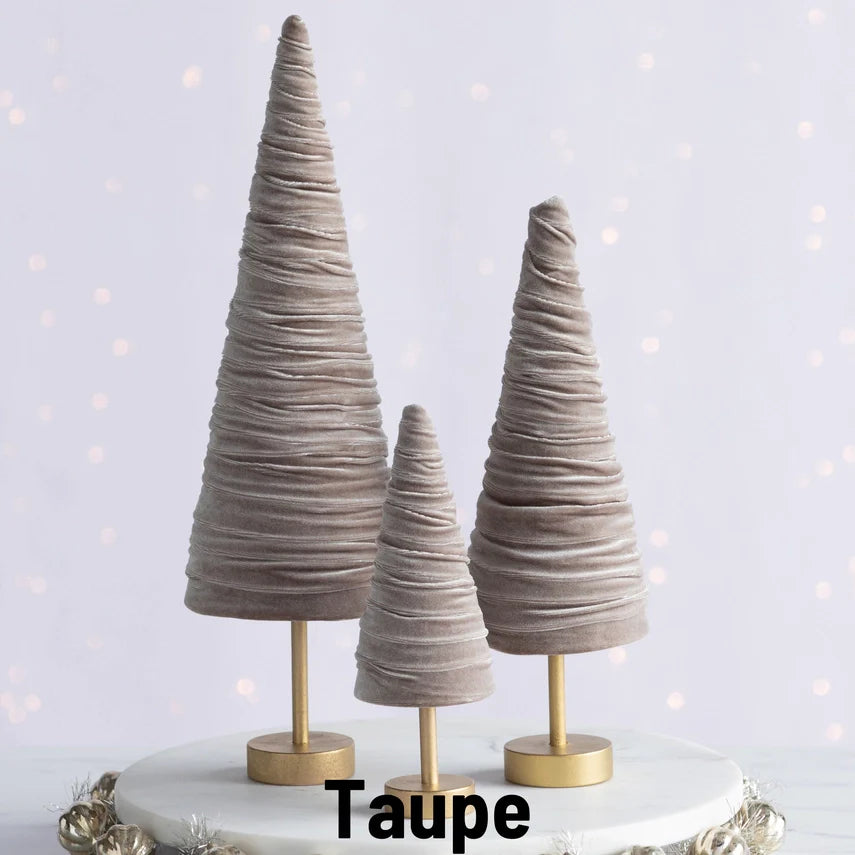 Velvet Pedestal Trees