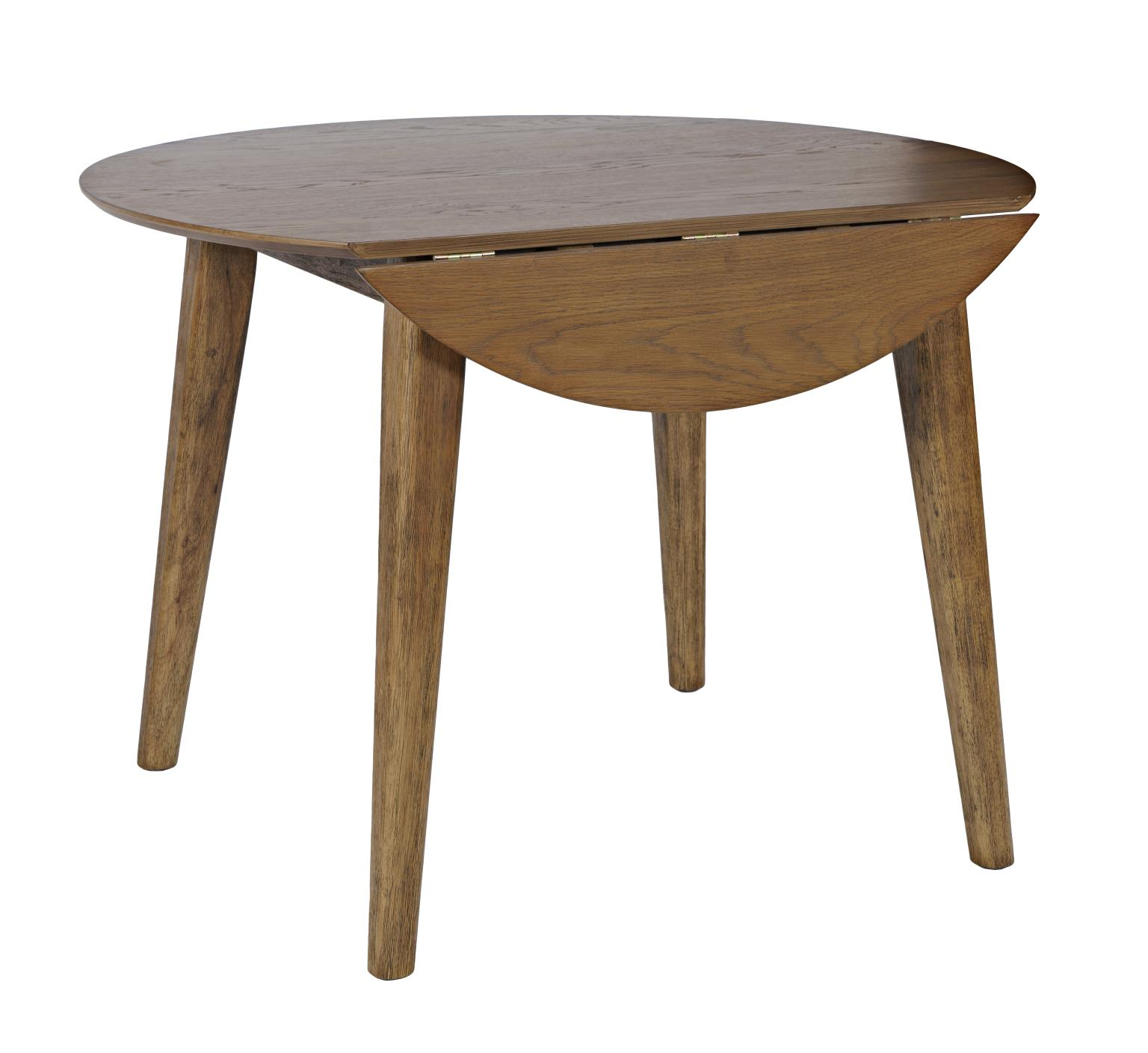 Percy Drop Leaf Dining Table Chestnut Finish by Homeportonline