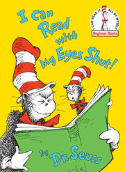 Dr. Seuss Book I Can Read With My Eyes Shut (7x9 Hardcover) by Homeportonline