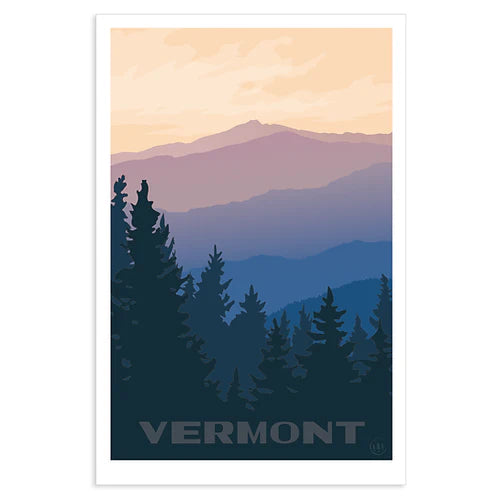 Vermont Art Posters - Forest City Designs