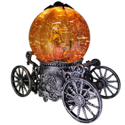 Enchanted Pumpkin Carriage Lighted Waterglobe