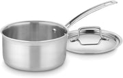 Cookware - Multi-Clad Pro Stainless Saucepan 2qt w/Cover by Homeportonline