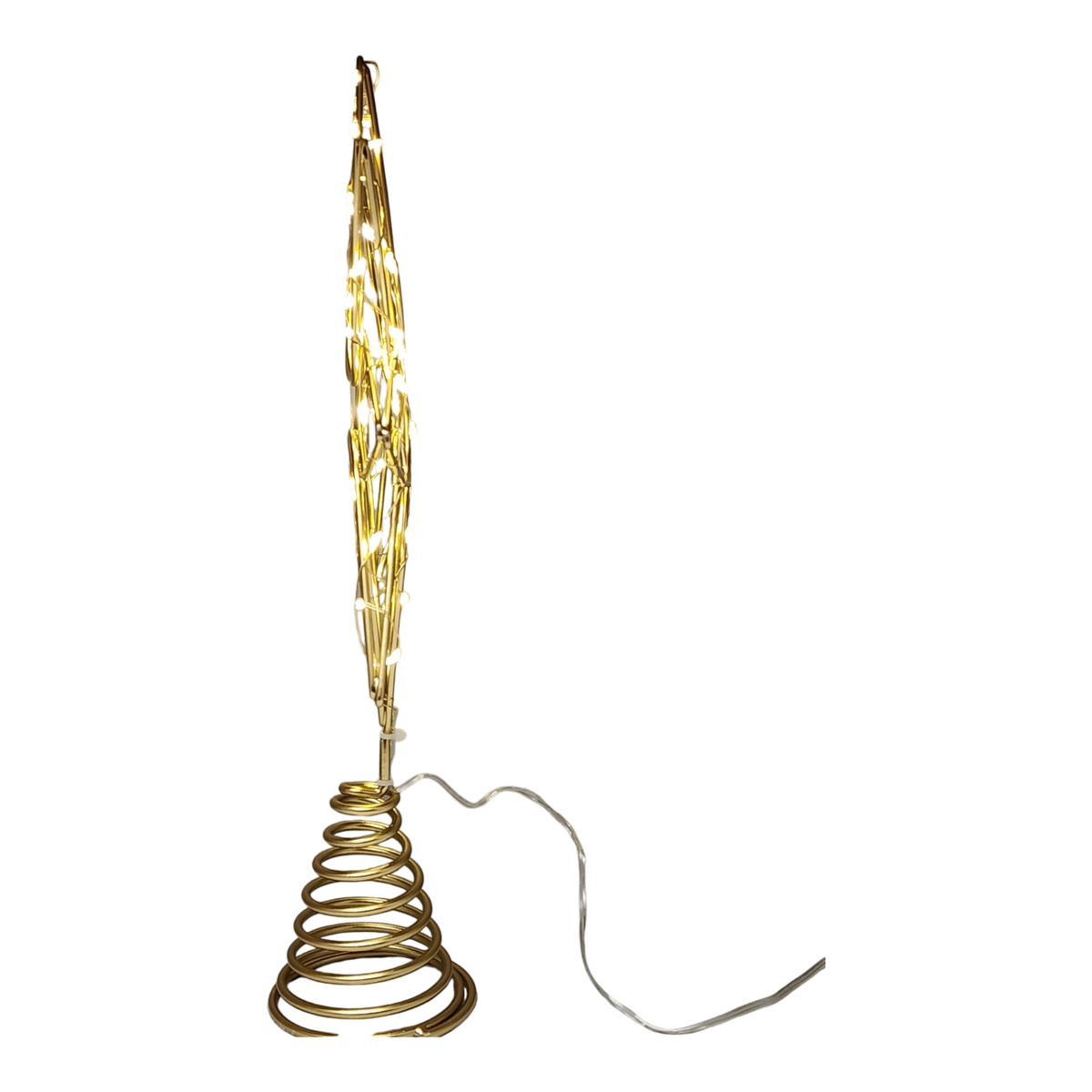 Gold Octagram Star - Tree Topper - 13 Inch